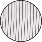 White Linen and White with Dark Grey Stripes