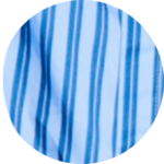 blue stripped cotton